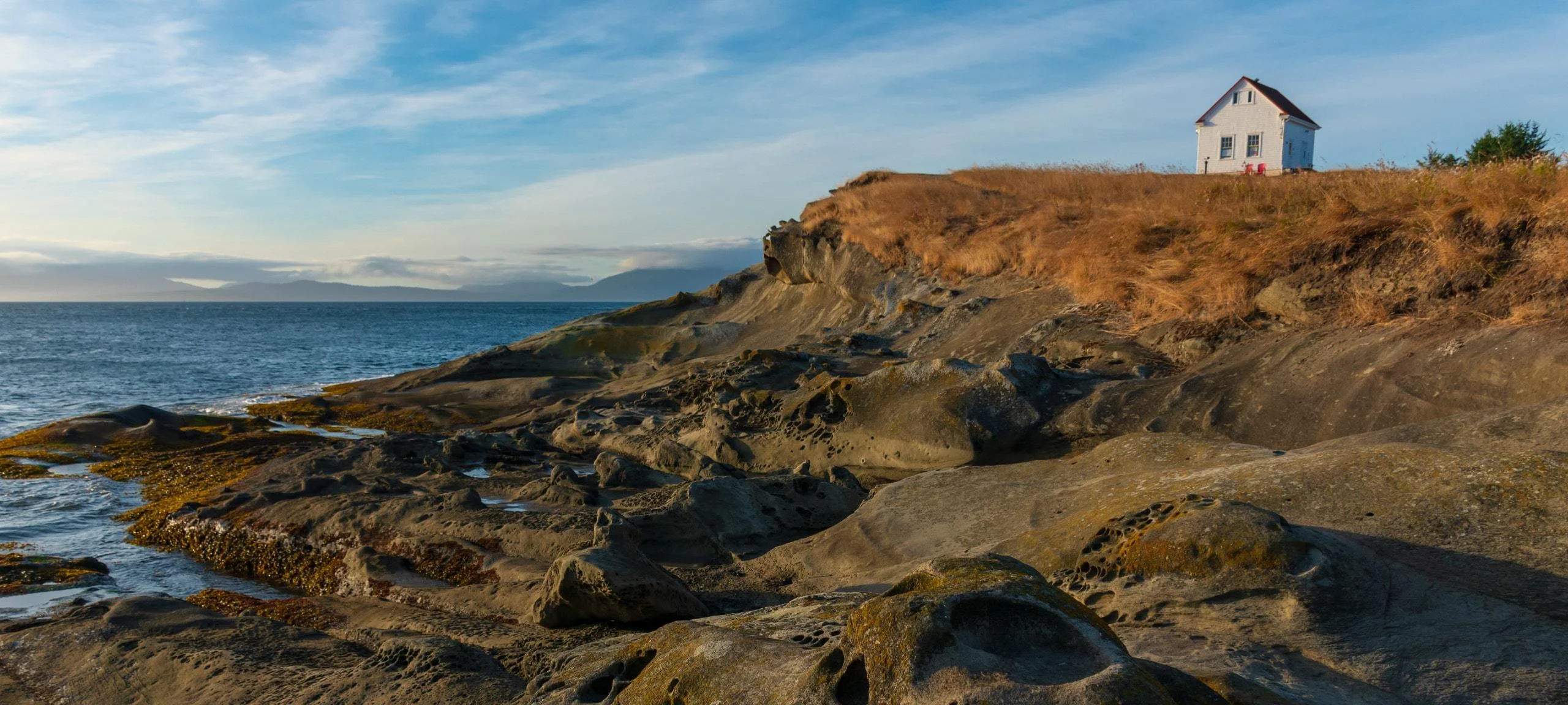 East Point Lighthouse on Saturna Island, BC coast