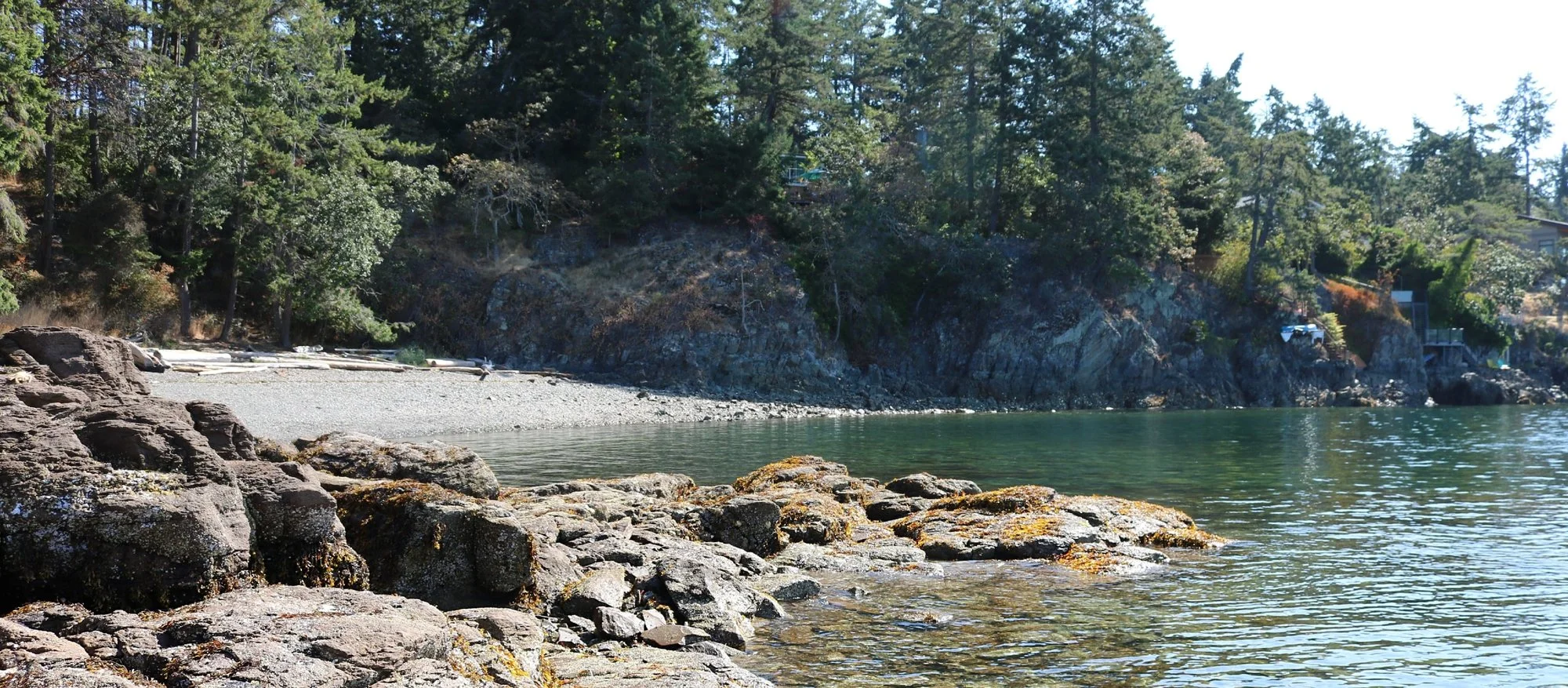 Beach around Beachcomber Regional Park
in Nanoose Bay, BC