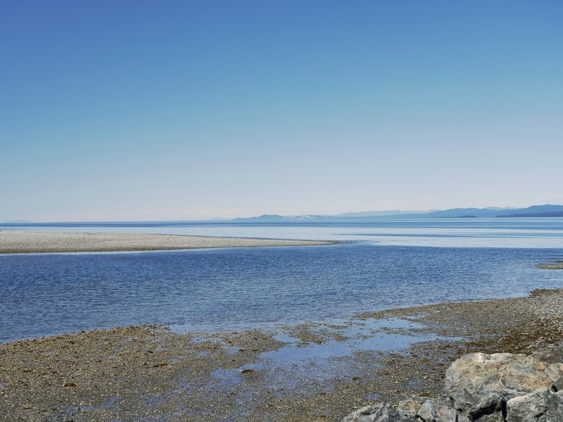 Rocks at Qualicum area beach
