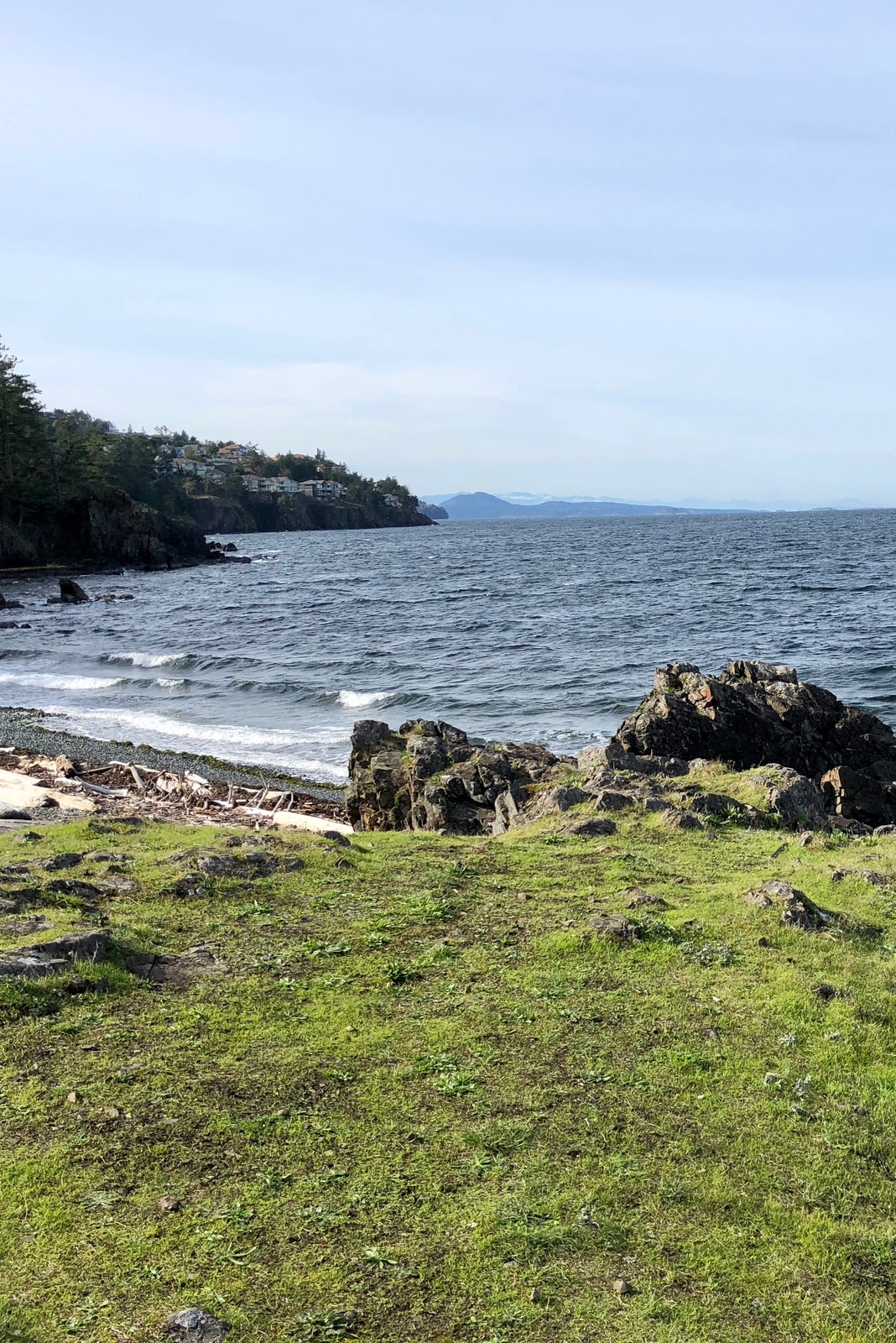 Shoreline at Yellowpoint, Nanaimo